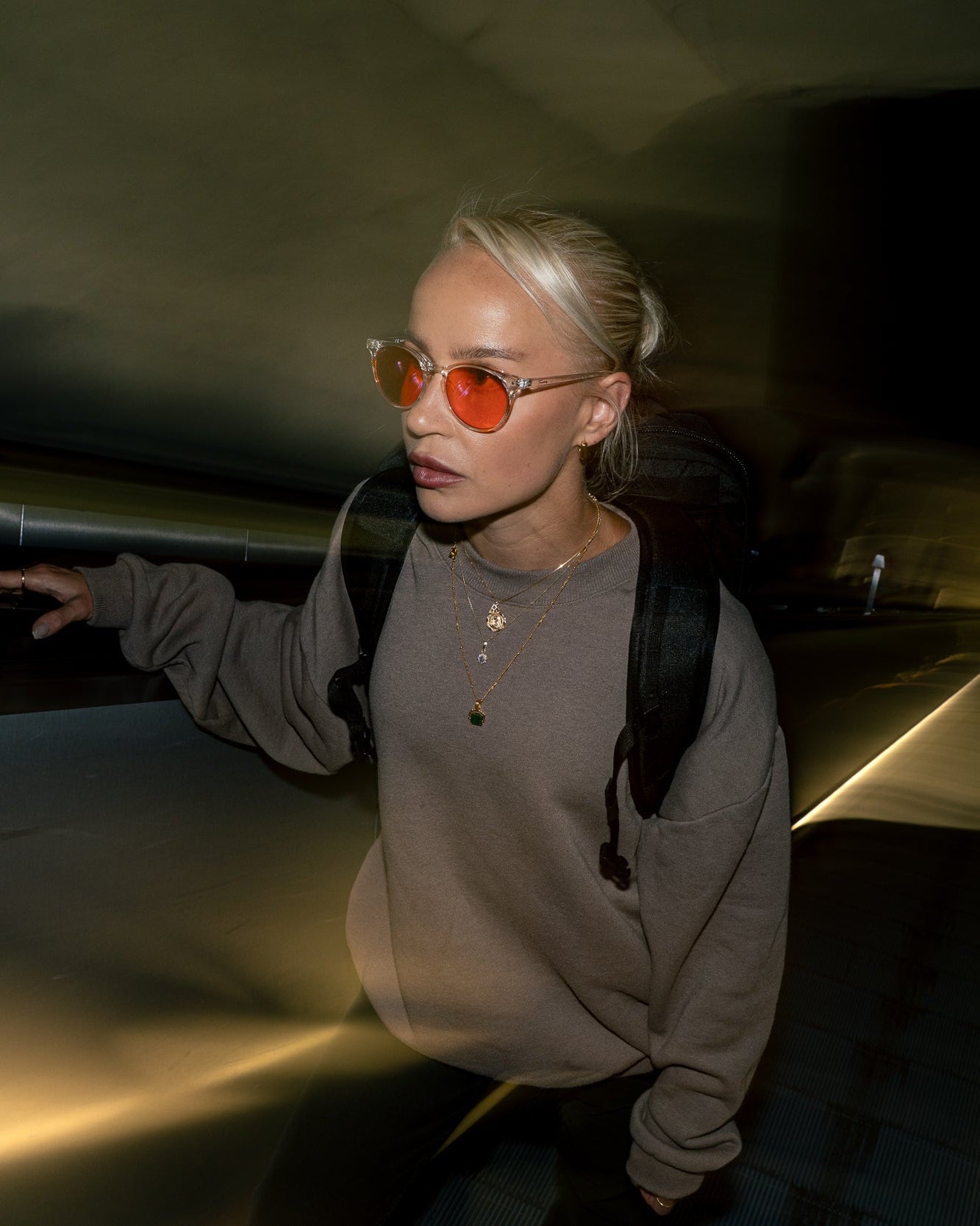 Evening Blue Light Glasses - Orange Lens