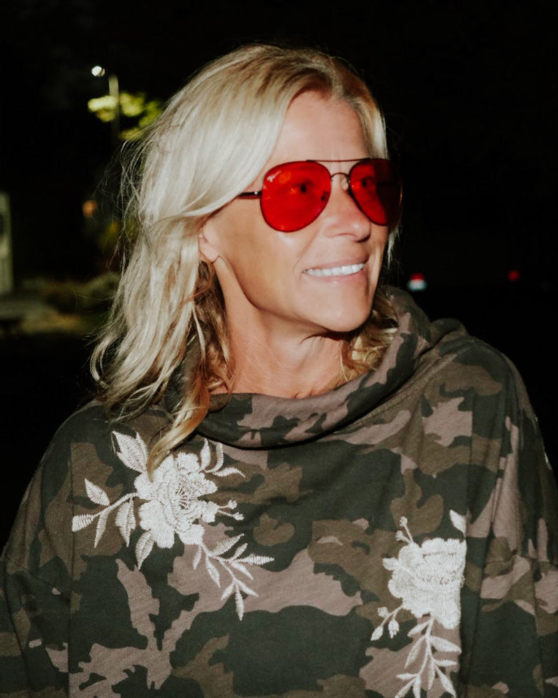 Night Blue Light Glasses - Red Lens